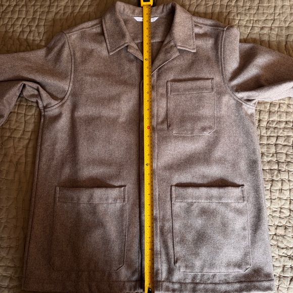 NWOT Anian Metchosin Coat Shirt Jacket in Elk - Picture 7 of 8